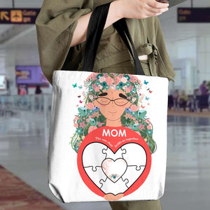 Personalized Mother's Day Tote Bag - The One That Holds Us Together - Tote Bag - GoDuckee