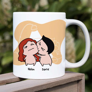 After All These Years And I Still Fancy You To Bits, Gift For Couple, Personalized Wine Tumbler - Coffee Mug - GoDuckee