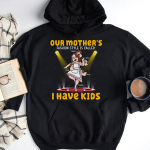 Style "I Have Kids", Busy Mom's Fashion Shirt, Personalized Shirt, Funny Mother's Day Gift, Birthday Gift For Mom - Shirts - GoDuckee
