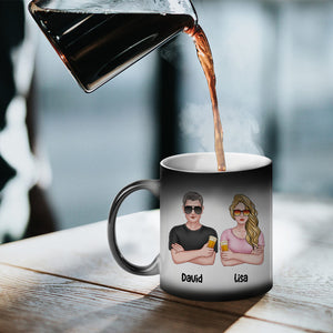 Like Father Like Daughter - Personalized Magic Mug - Magic Mug - GoDuckee