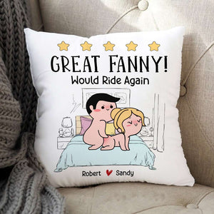 Great Fanny, Would Ride Again, Personalized Mug, Funny Gift For Couple - Coffee Mug - GoDuckee