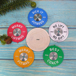 Merry Liftmas - Personalized Gym 3D Dual Spiral Ornament - Christmas Gift For Gym Lovers - Ornament - GoDuckee