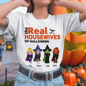 The Real Housewives Of Halloween, Personalized Witch Halloween Shirts - Shirts - GoDuckee