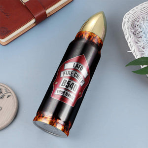 Personalized Firefighter Tumbler Cup America's Hottest Firefighter - Water Bottles - GoDuckee