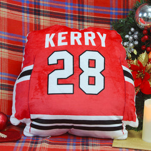Hockey Jerseys - Personalized Pillow - Gift for Hockey Fans - Pillow - GoDuckee