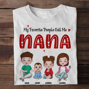 My Favorite People Call Me, Family T-shirt Hoodie Sweatshirt - Shirts - GoDuckee