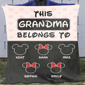 Grandma 011qhqn290323 Personalized Blanket - Blanket - GoDuckee