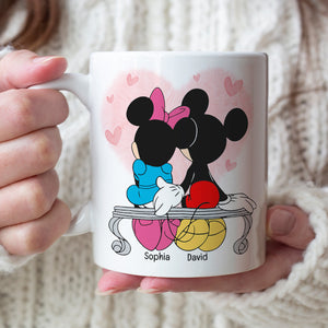 Funny Couple Personalized Mug 04DNQN170223 - Coffee Mug - GoDuckee