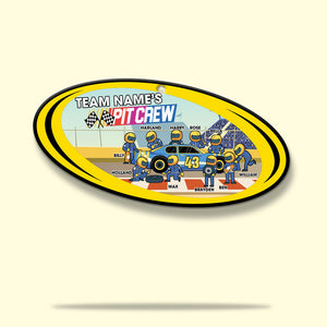 Racing Team- Personalized Christmas Ornament - Ornament - GoDuckee