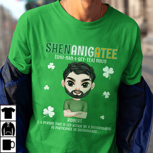 Shenanigator Definition Personalized Patrick's Day Shirt, Patrick's Day Gift - Shirts - GoDuckee