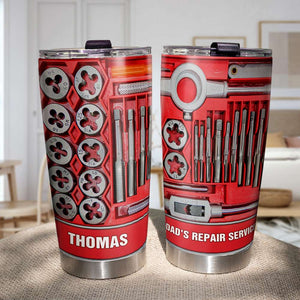 Mechanic Tools On Box - Personalized Tumbler Cup - Tumbler Cup - GoDuckee