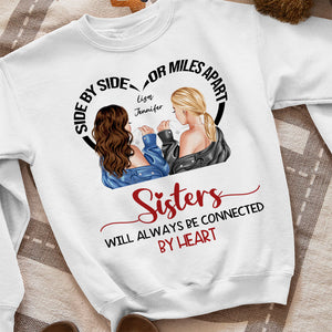 Side By Side, Personalized Shirt, Gift For Bestie - Shirts - GoDuckee