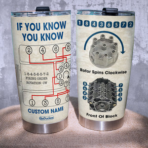 Hot Rod If You Know Personalized Tumbler Cup Gift For Loved Ones - Tumbler Cup - GoDuckee