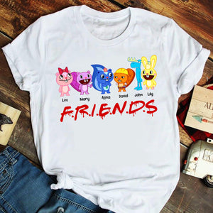 Funny Horror Adult Cartoon Character, Halloween Shirt for Friends - Shirts - GoDuckee