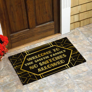 F. Scott Fitzgerald The Great Gatsby - Personalize Doormat - Doormat - GoDuckee
