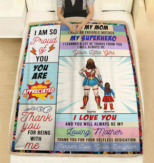 Mom 04naqn210323tm Personalized Blanket - Blanket - GoDuckee