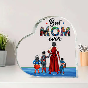 Best Family Ever- Personalized Acrylic Plaque-4QHLH170323 - Decorative Plaques - GoDuckee