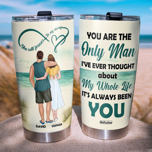 You Will Forever Be My Always Personalized Tumbler Cup, Gift For Couple - Tumbler Cup - GoDuckee