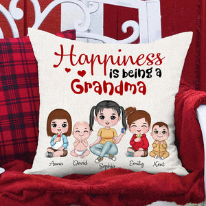 Family Anniversary, Happy Day Family Pillow Gift - Pillow - GoDuckee