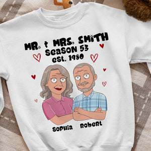 Couple Anniversary Shirt 02bhqn080223hh Personalized Shirt - Shirts - GoDuckee
