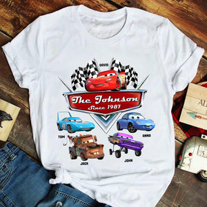 Personalized Classic Car Family Shirt, Gift For Family - Shirts - GoDuckee