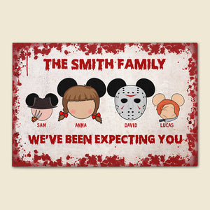 We've Been Expecting You Personalized HLW Doormat - Doormat - GoDuckee