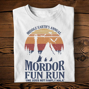 Book Middle Earth's Annual Fun Run - Shirts - Shirts - GoDuckee