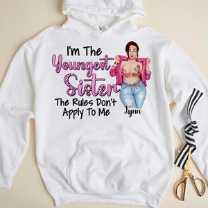 Personalized Sisters Matching Shirt, I'm The Reason We Have Rules, Funny Sister Gift - Shirts - GoDuckee