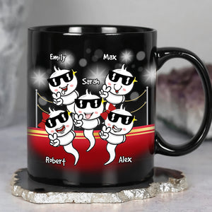 Well Done Dad, Gift For Dad, Personalized Mug, Funny Sperm Mug, Father's Day Gift - Coffee Mug - GoDuckee