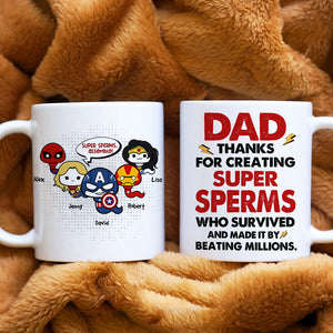 Father's Day Personalized Mug 02HTHN070423 - Coffee Mug - GoDuckee