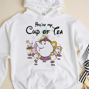 You're My Cup Of Tea Personalized Mom Shirt, Gift For Family - Shirts - GoDuckee