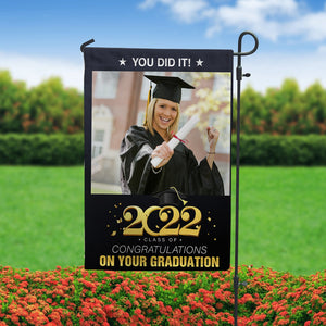 Personalized Graduate Flag - You Did It! - Flag - GoDuckee