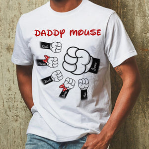 Personalized Mama/Papa Shirts - Mommy/Daddy Mouse - 03NAHN220422 - Shirts - GoDuckee
