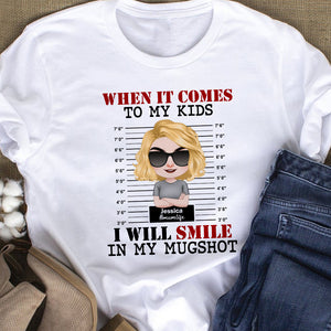 When It Comes To My Kids, Personalized Shirt, Gift For Mother's Day - Shirts - GoDuckee
