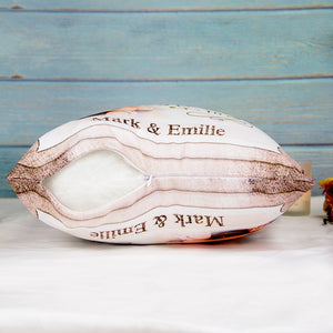 God Blessed The Broken Road That Led Me Straight To You, Personalized Pillow, Gift For Couples - Pillow - GoDuckee