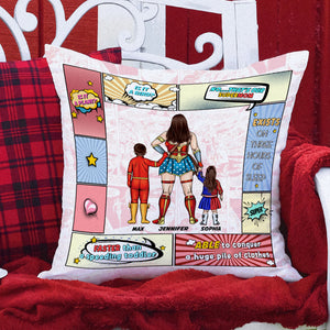 Mom 03dnpo310323tm Personalized Square Pillow - Pillow - GoDuckee