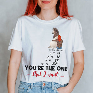 You're The One That I Want, Best Friend Horse Shirt Hoodie Sweatshirt - Shirts - GoDuckee