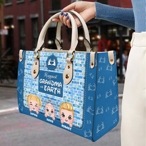 Grandma GZ-F73-04qhqn080223hh Personalized Leather Bag - Leather Bag - GoDuckee