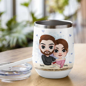 I'm Not An Alcoholic, Personalized Tumbler, Gift For Couple - Wine Tumbler - GoDuckee