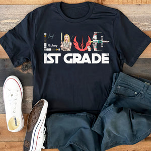 Love Symbol with Custom Grade, Personalized Shirt for Back-to-school Season - Shirts - GoDuckee