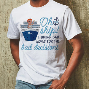 Cruising Oh Ship! - Personalized Shirts - Shirts - GoDuckee