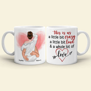 Couple Make Love Sweet Day White Mug - Coffee Mug - GoDuckee