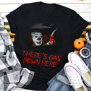 There's Gas Down Here, Personalized Halloween Rising Gas Prices Shirt - Shirts - GoDuckee