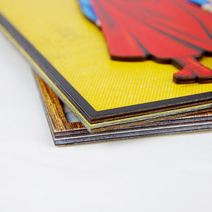 Every hero Needs A Sidekick, Personalized 3D Wood Sign, Father's Day Gifts for Dad - Wood Sign - GoDuckee