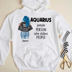 Zodiac Girl, Personalized Shirt, Gift For Zodiac Lover - Shirts - GoDuckee