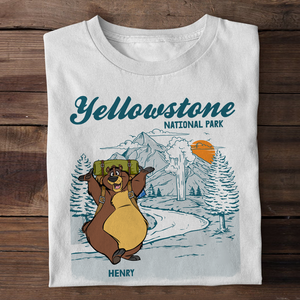 Personalized Gifts For Camping and Hiking Lover, Grand Canyon National Park - Custom Bear Shirts - Shirts - GoDuckee