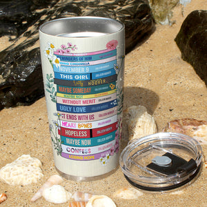 Reading Girl 02HUHU300123 Personalized Tumbler - Tumbler Cup - GoDuckee