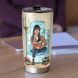 Percy Jackson- Personalized Tumbler Cup - The Olympians Rick Riordan - Tumbler Cup - GoDuckee