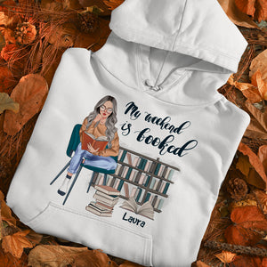 Book My Weekend Is Booked, Personalized Shirt, Gift for Bookworm - Shirts - GoDuckee