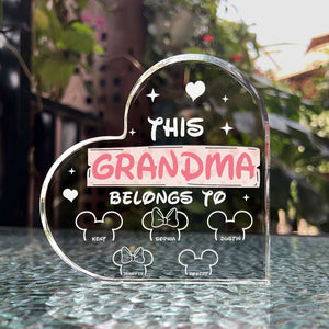 Grandma 01qhqn180323 Personalized Acrylic Plaque - Decorative Plaques - GoDuckee